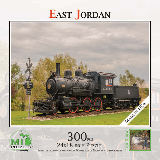 East Jordan Train Jigsaw Puzzle - 300 pieces