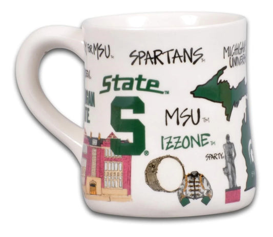 University Of Michigan State Mug