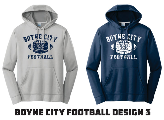 Youth / Adult Performance Football Hoodie
