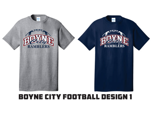 Youth & Adult Basic Football T-Shirt