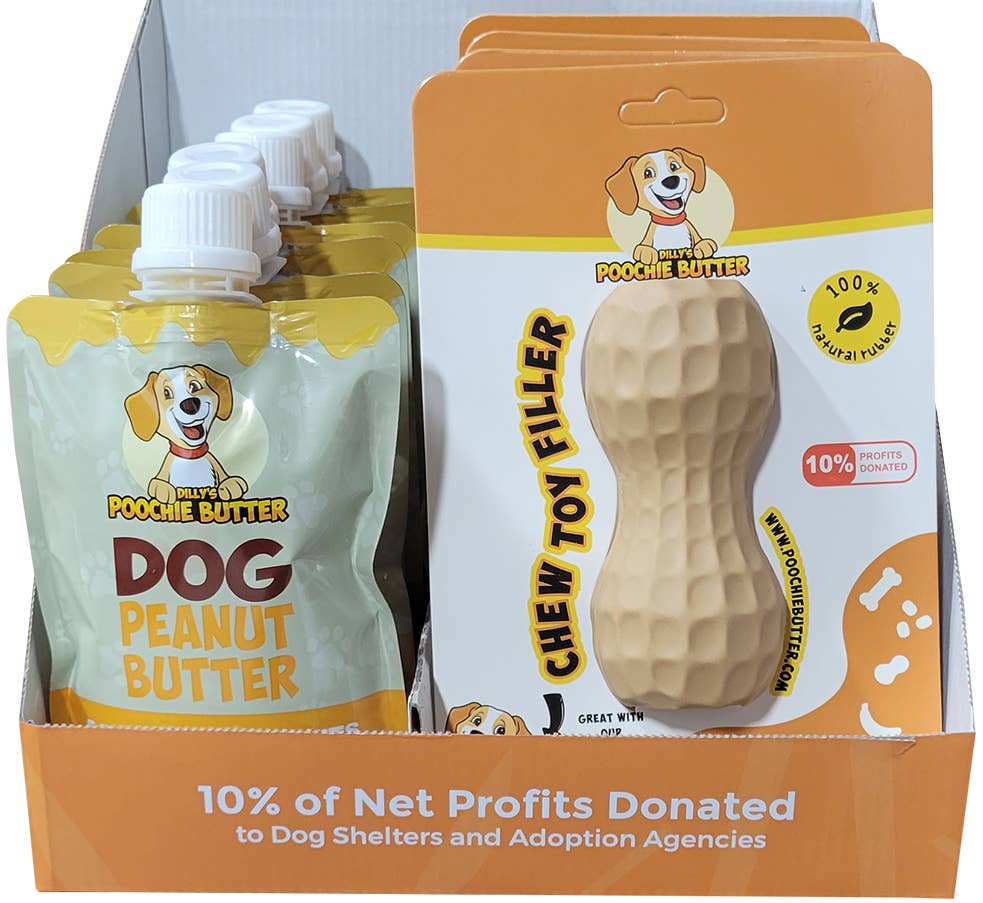Squeezeable DOG Peanut Butter