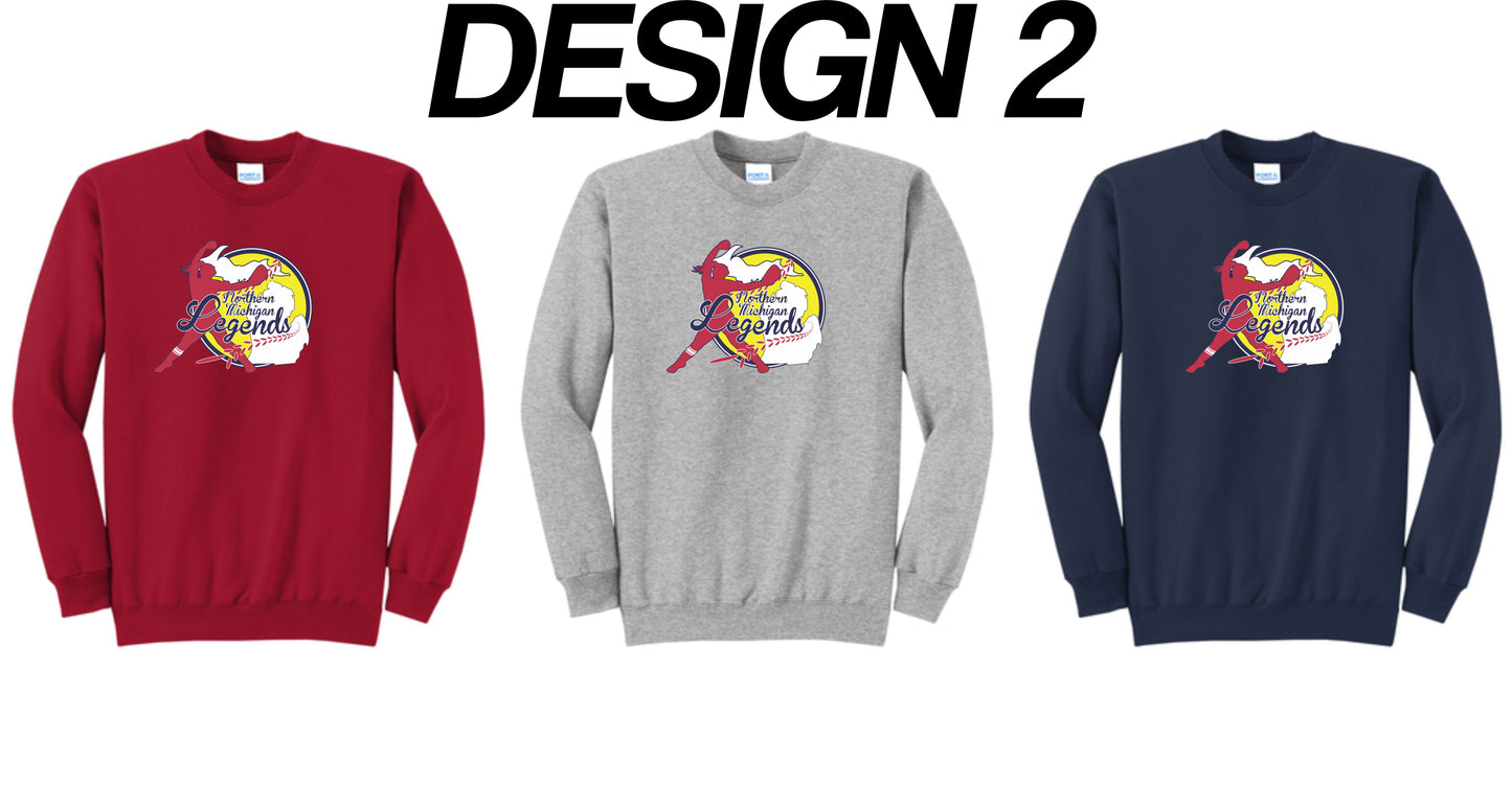 Legends Crew Fleece (Youth & Adult Sizes Available)