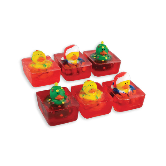 Christmas Lights Duck Toy Soap