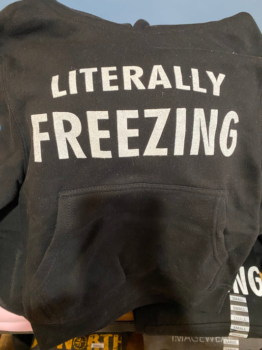 Literally Freezing Hooded Sweatshirt