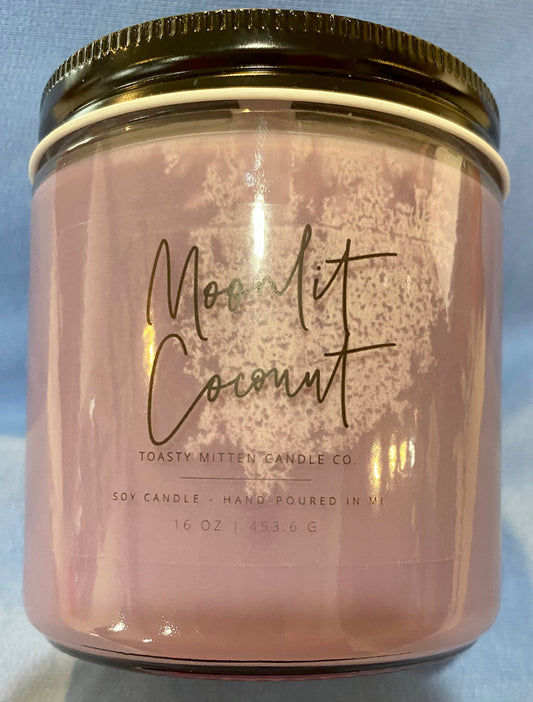 Moonlit Coconut - 16oz Candle