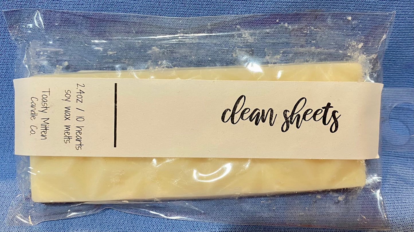 Clean Sheets -8oz Candle